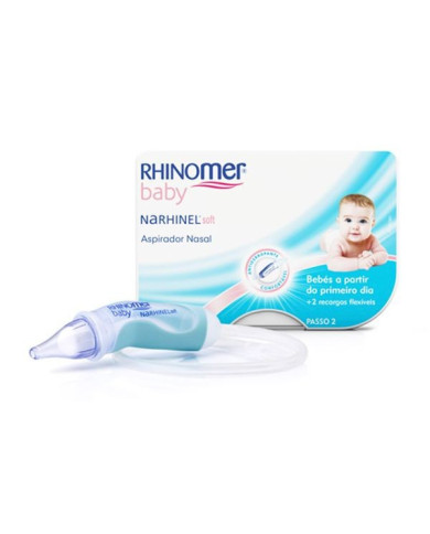 ASPIRADOR  NASAL RHINOMER BABY SOFT + 2 RECAMBIOS