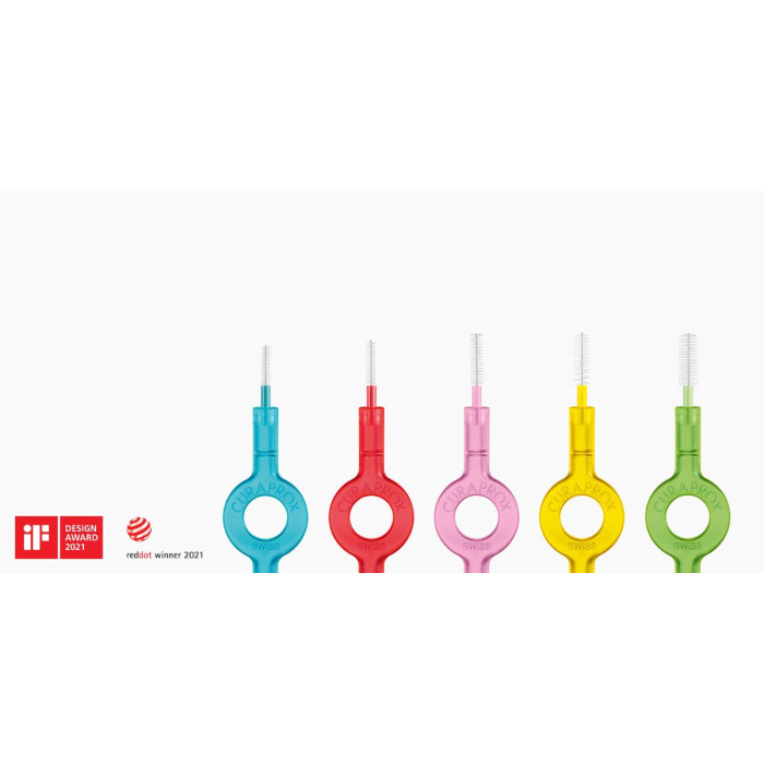 CURAPROX PRIME PLUS HANDY KIT ESCOVILHÃO CPS 06-011- 5 UNIDADE(S) MIX - COM CABO UHS 409