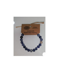 Pulseira Energia - Sodalite 8mm 1un