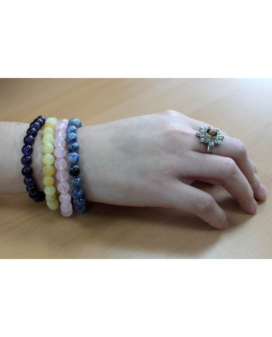PULSERA ENERGÉTICA - AMATISTA 1 UNIDAD