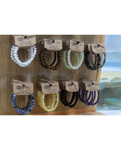 PULSERA ENERGÉTICA - AMATISTA 1 UNIDAD