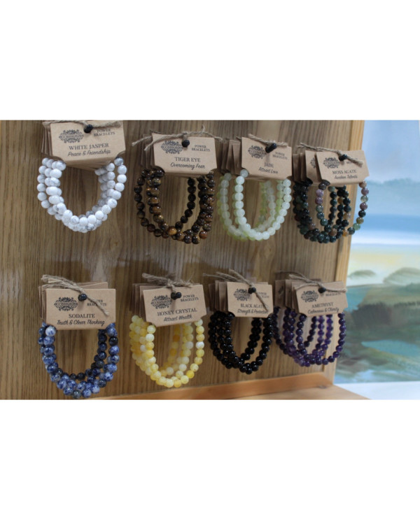 PULSERA ENERGÉTICA - AMATISTA 1 UNIDAD