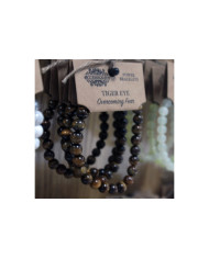 PULSERA ENERGÉTICA - OJO DE TIGRE 1 UNIDAD