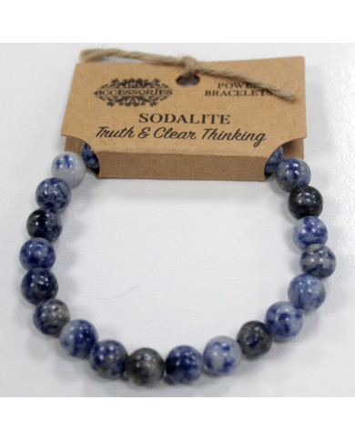 Pulseira Energia - Sodalite 8mm 1un