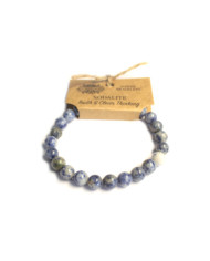Pulseira Energia - Sodalite 8mm 1un