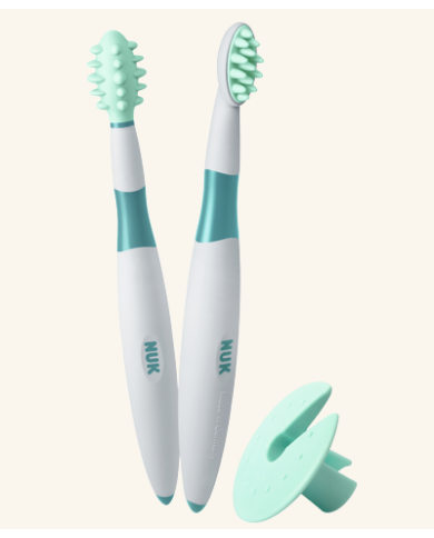 NUK Conjunto de Escovas Treino Higiene Oral +6m