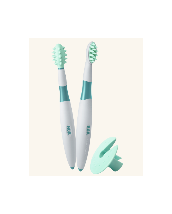 NUK Conjunto de Escovas Treino Higiene Oral +6m