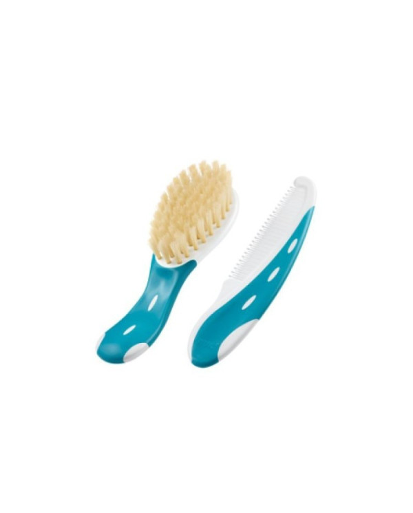Nuk Cepillo de Pelo + Peine AZUL