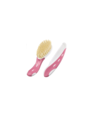 Nuk Escova Cabelo + Pente Rosa