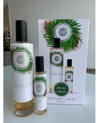 IAP PHARMA PERFUME  HOMEM VETIVER & MOSS 150ML + 30ML