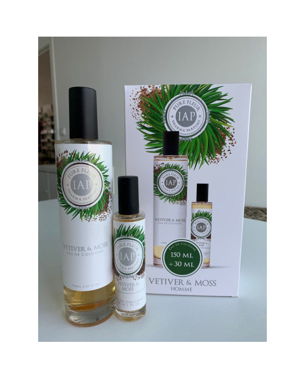 IAP PHARMA PERFUME  HOMEM VETIVER & MOSS 150ML + 30ML