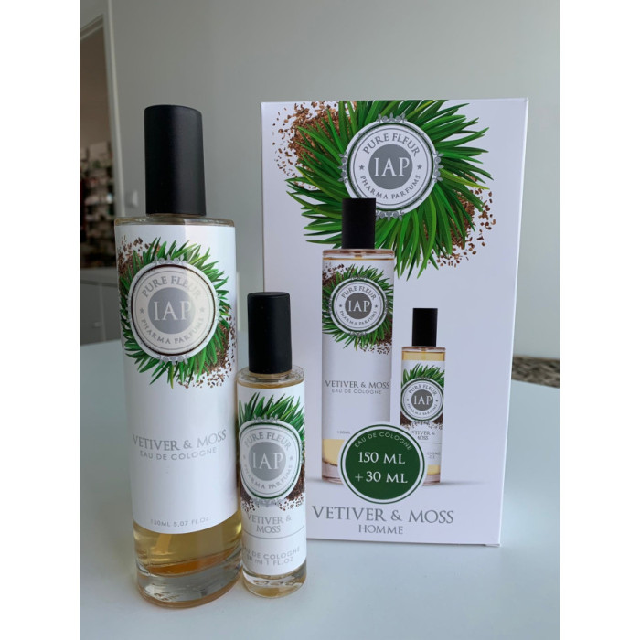 IAP PHARMA PERFUME  HOMEM VETIVER & MOSS 150ML + 30ML
