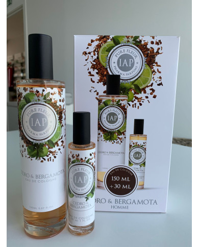 IAP PHARMA PERFUME  HOMEM CEDRO & BERGAMOTA 150ML + 30ML