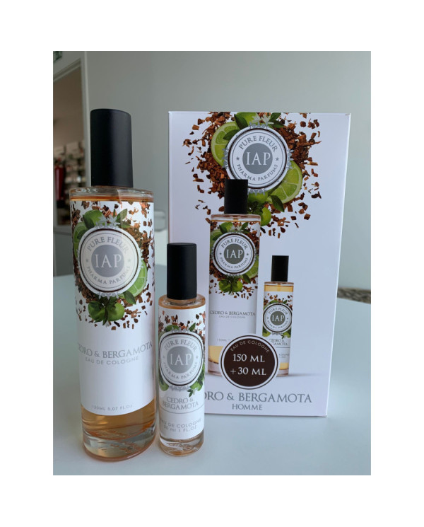IAP PHARMA PERFUME  HOMEM CEDRO & BERGAMOTA 150ML + 30ML