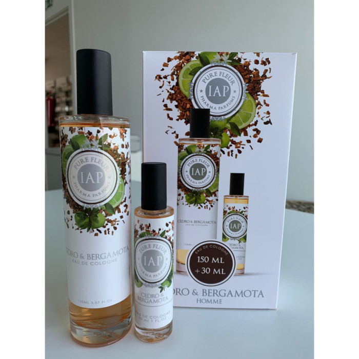 IAP PHARMA PERFUME  HOMEM CEDRO & BERGAMOTA 150ML + 30ML