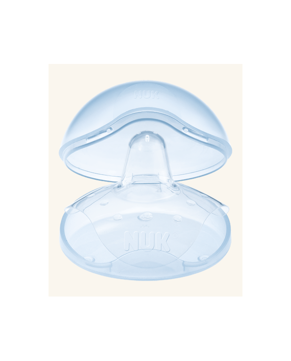 PROTECTORES DE PECHOS DE SILICONA NUK M - 2 UN.