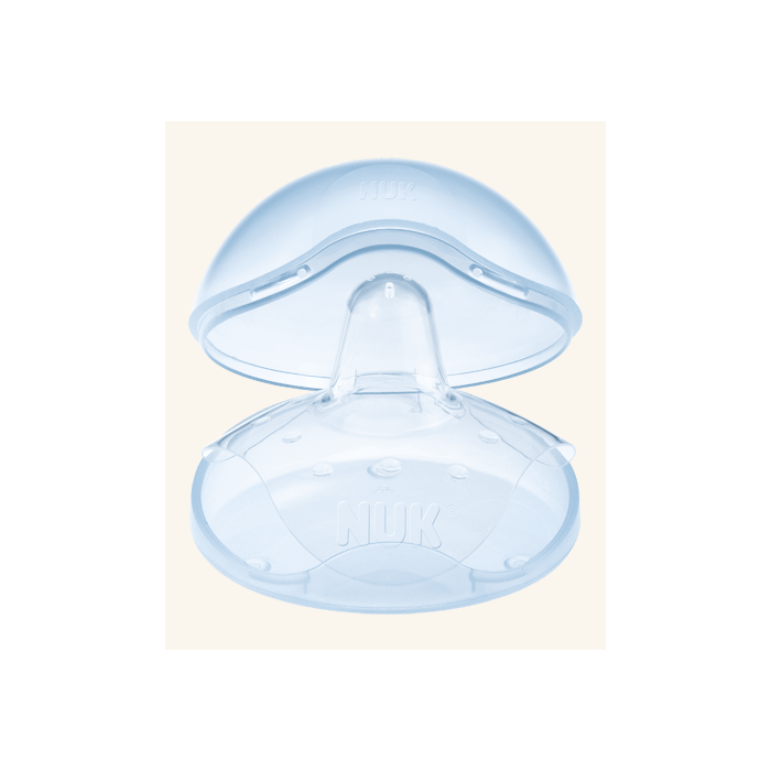 PROTECTORES DE PECHOS DE SILICONA NUK M - 2 UN.