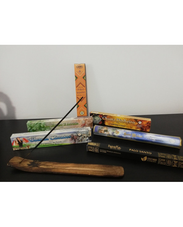 Incenso - Sal Grosso e Arruda 15 varetas