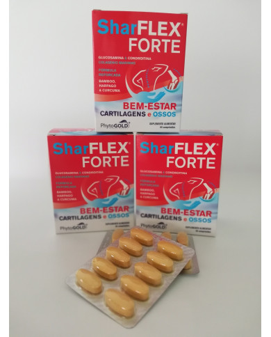 SHARFLEX FORTE 60 COMPRIMIDOS - PACK TRIPLO PHARMAVIDA