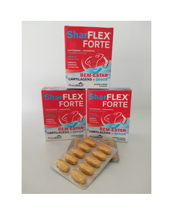 SHARFLEX FORTE 60 COMPRIMIDOS - PACK TRIPLO PHARMAVIDA
