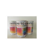 PHYTO A - Z MULTIVITAMINAS + MINERAIS + FOS PÓ 300g - PACK TRIPLO PHARMAVIDA