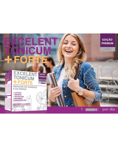 EXCELENT TONICUM + FORTE PREMIUM FARMOPLEX 30 AMPOLAS