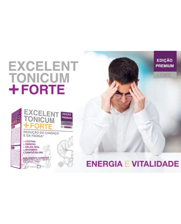 EXCELENT TONICUM + FORTE PREMIUM FARMOPLEX 30 AMPOLAS