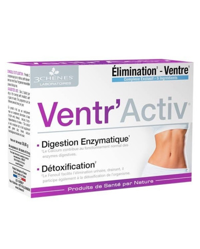 VENTR'ACTIV ENZIMAS DIGESTIVAS 60 COMPRIMIDOS