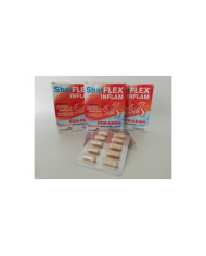 SHARFLEX INFLAM 20 CAPSULAS VEGETAIS - PACK TRIPLO PHARMAVIDA