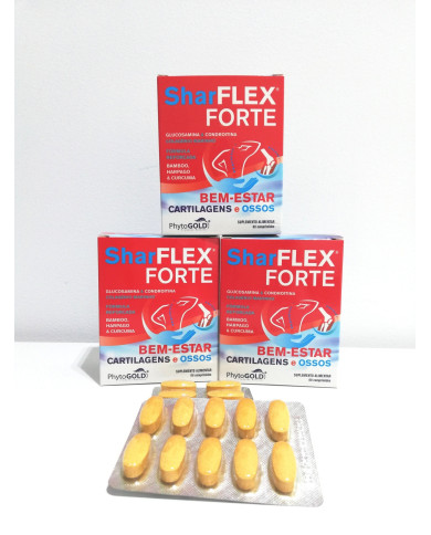 SHARFLEX FORTE 60 COMPRIMIDOS - PACK TRIPLO PHARMAVIDA
