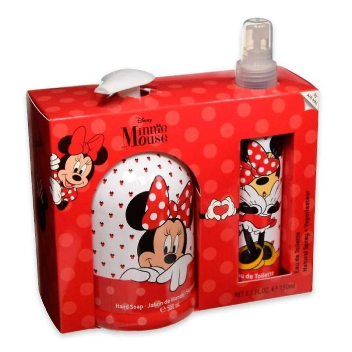 MINNIE CONJUNTO GEL DE MÃOS 500 ML + EDT 150 ML