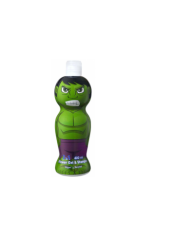 HULK 2 EM 1 GEL DE BANHO + CHAMPÔ 400ML
