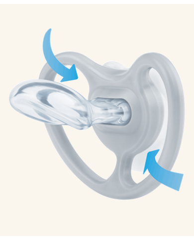 NUK CHUPETA SPACE DISNEY MICKEY CINZA/ROSA   0-6M 2 UNID