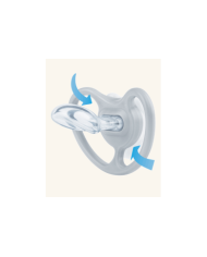 NUK CHUPETA SPACE DISNEY MICKEY CINZA/ROSA   0-6M 2 UNID