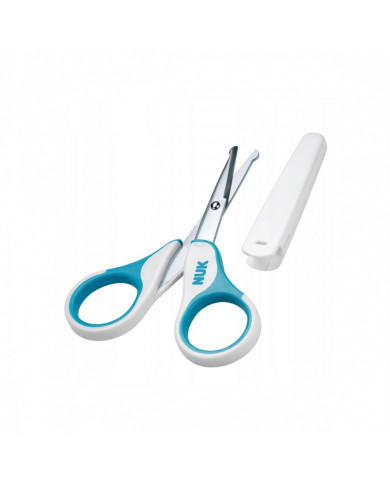 NUK TIJERAS BEBÉ CON PROTECCIÓN AZUL 1 UD