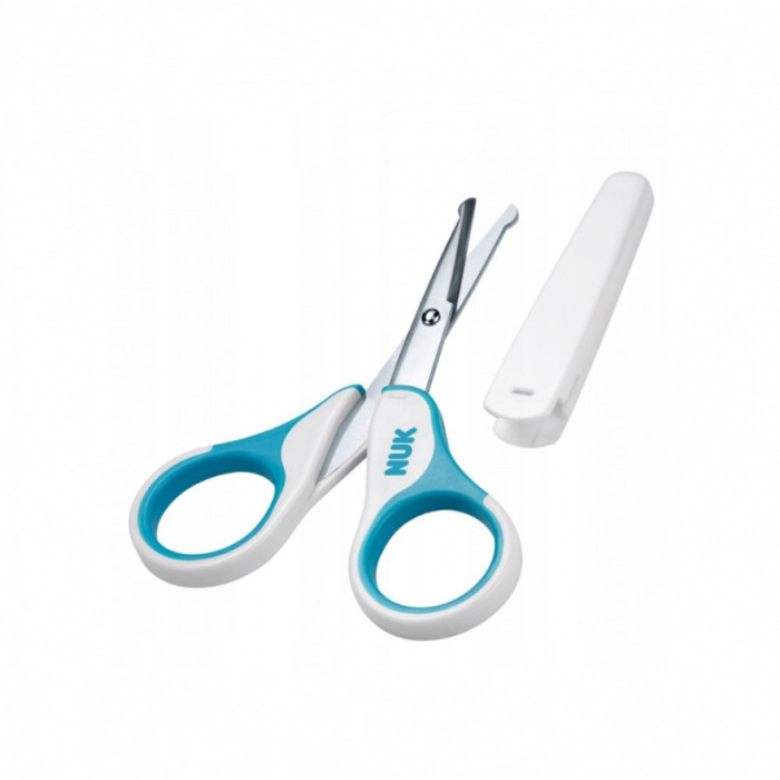NUK TIJERAS BEBÉ CON PROTECCIÓN AZUL 1 UD