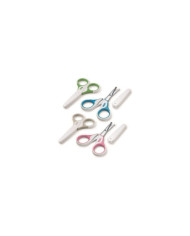 NUK TIJERAS BEBÉ CON PROTECCIÓN GRIS 1 UD