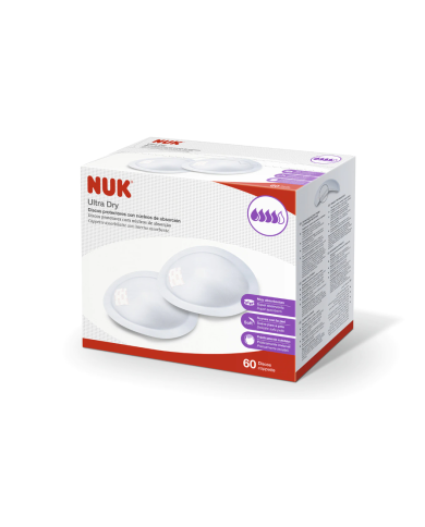 NUK DISCOS PROTECTOROS ULTRA DRY  60 UNIDADES