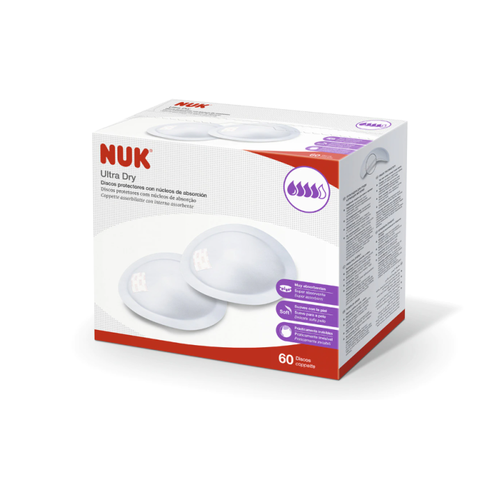 NUK DISCOS PROTECTORES ULTRA DRY 60 UNID