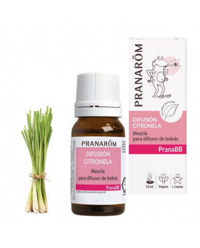 PRANAROM PRANABB DIFUSÃO CITRONELA   10 ML