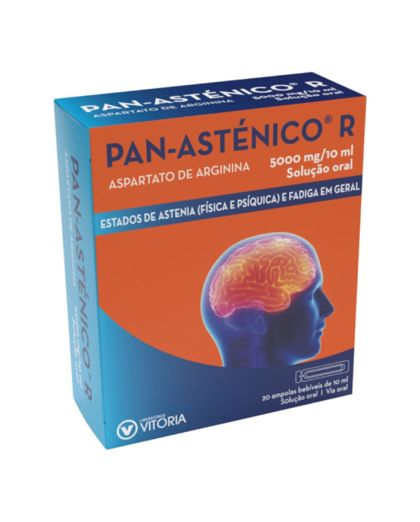 Pan-Asténico R 5000mg/10ml x 20 amp