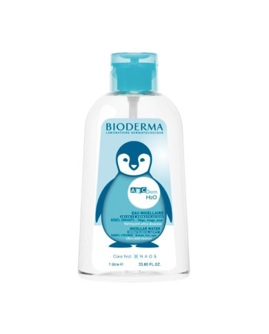 BIODERMA ABCDERM H2O SOLUCIÓN MICELAR 1L
