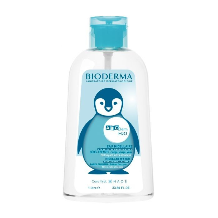 BIODERMA ABCDERM H2O SOLUCIÓN MICELAR 1L