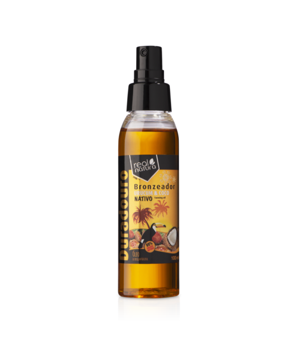 REAL NATURA BRONZEADOR URUCUM + COCO 200ML