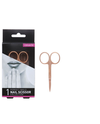 Tesoura para unhas Dourada 1unid