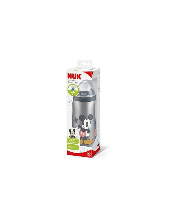 NUK COPA DEPORTIVA DISNEY NUEVO MICKEY GRIS 450 ML