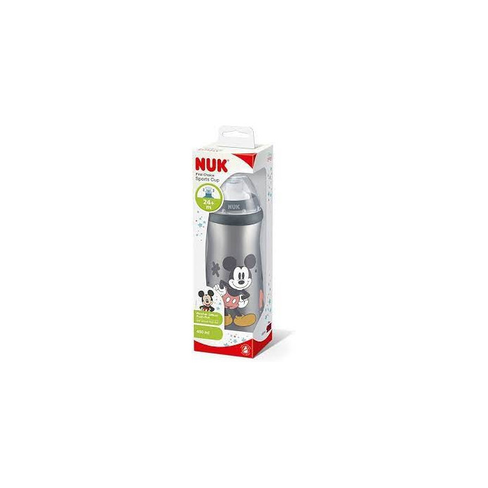NUK COPA DEPORTIVA DISNEY NUEVO MICKEY GRIS 450 ML