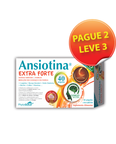 ANSIOTINA EXTRA FORTE AMPOLAS - LEVE 3 PAGUE 2