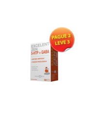 EXCELENT ZEN 5-HTP + GABA 60 CÁPSULAS - LEVE 3 PAGUE 2