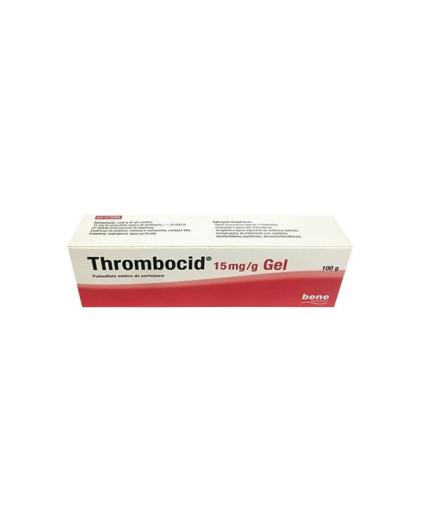 THROMBOCID GEL 15 MG/G 100G